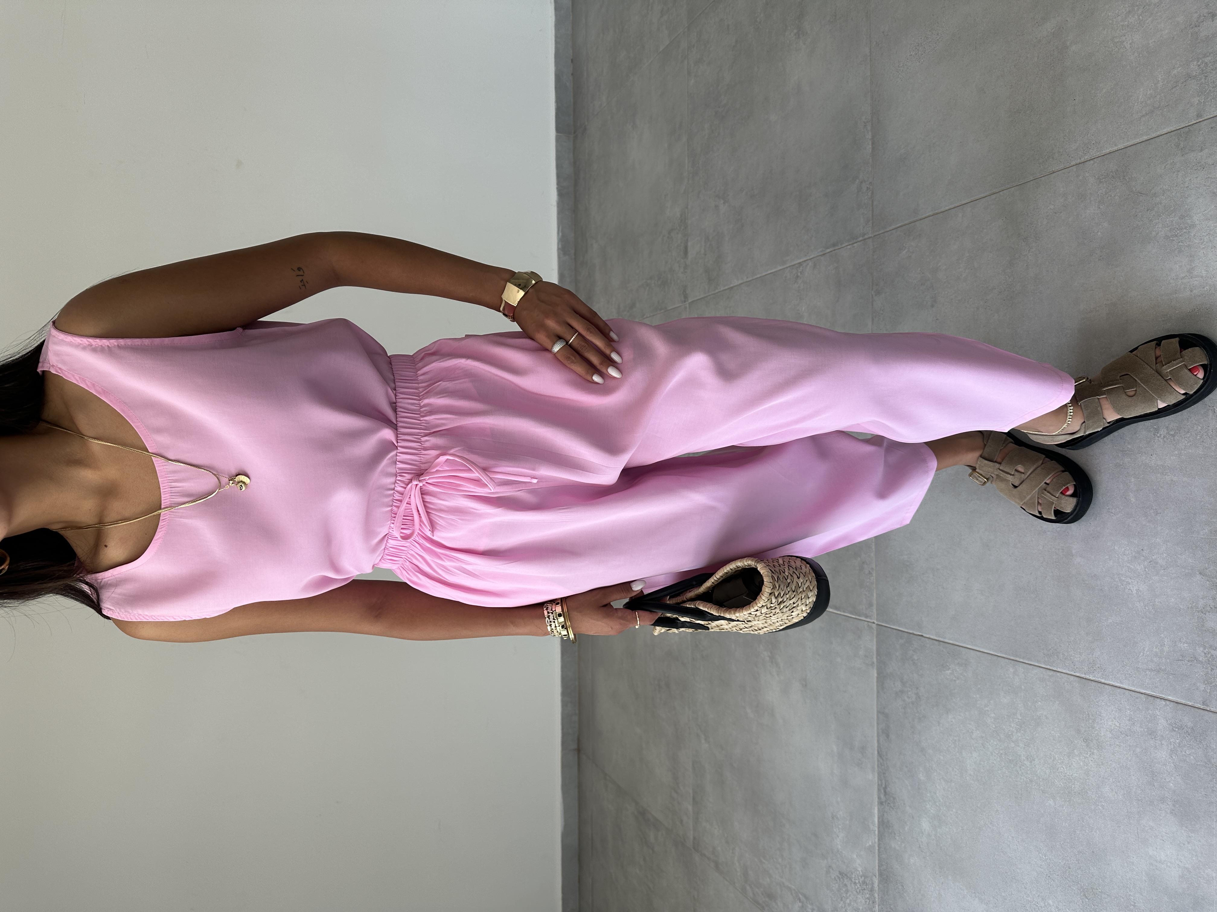 Pembe Modal Atlet Pantolon Takım