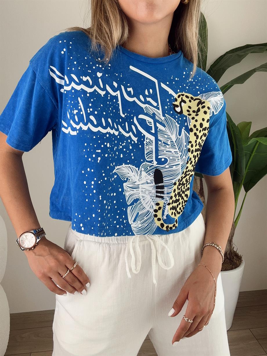 Sax Baskılı Tişört