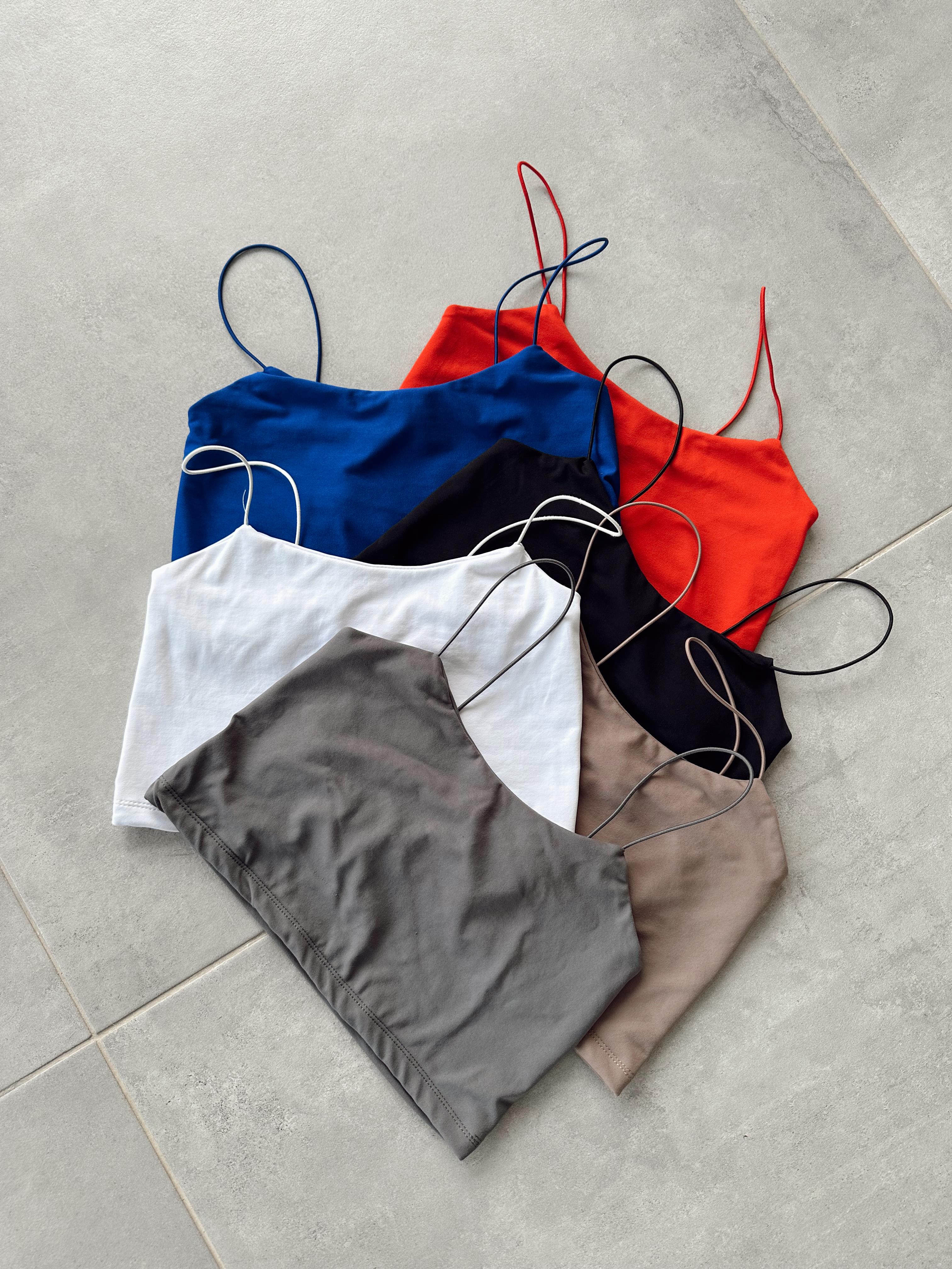 Sax Modal Askılı Kısa Crop