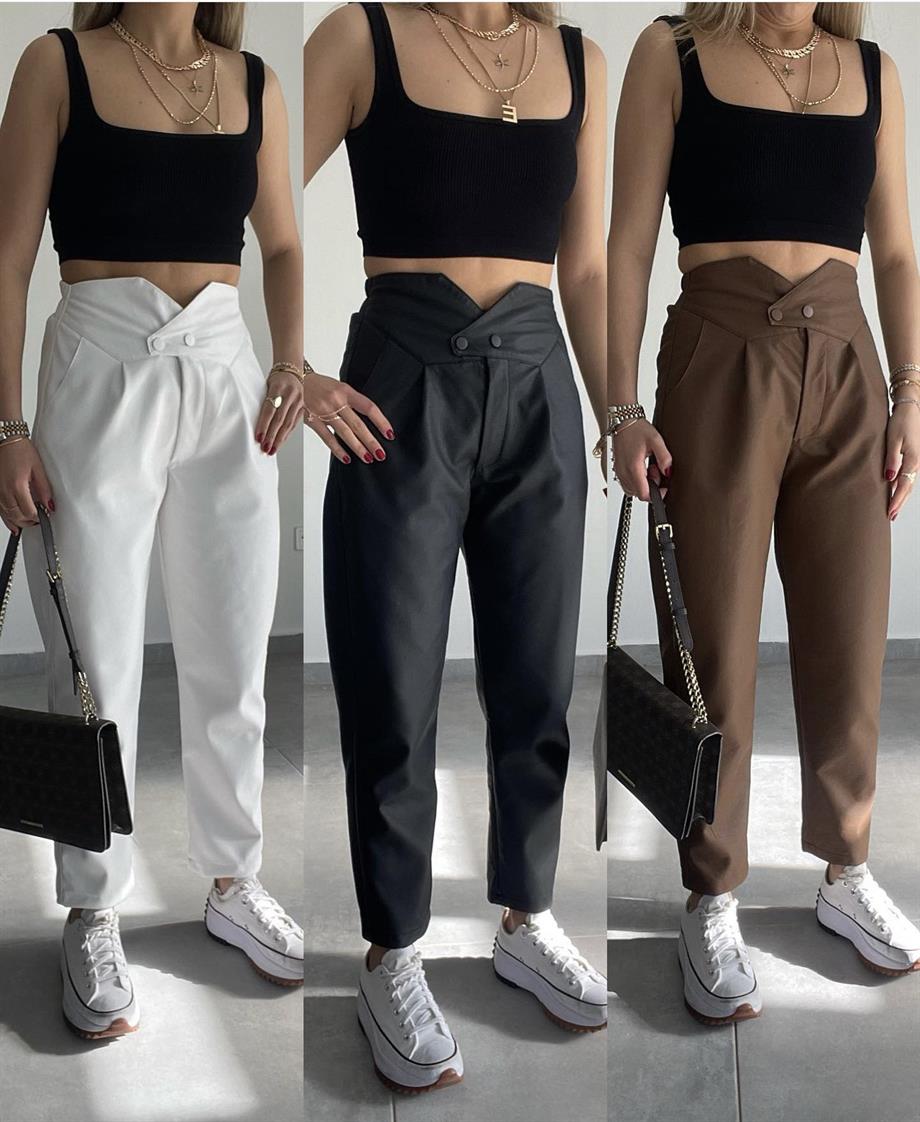 Siyah Fitilli Crop