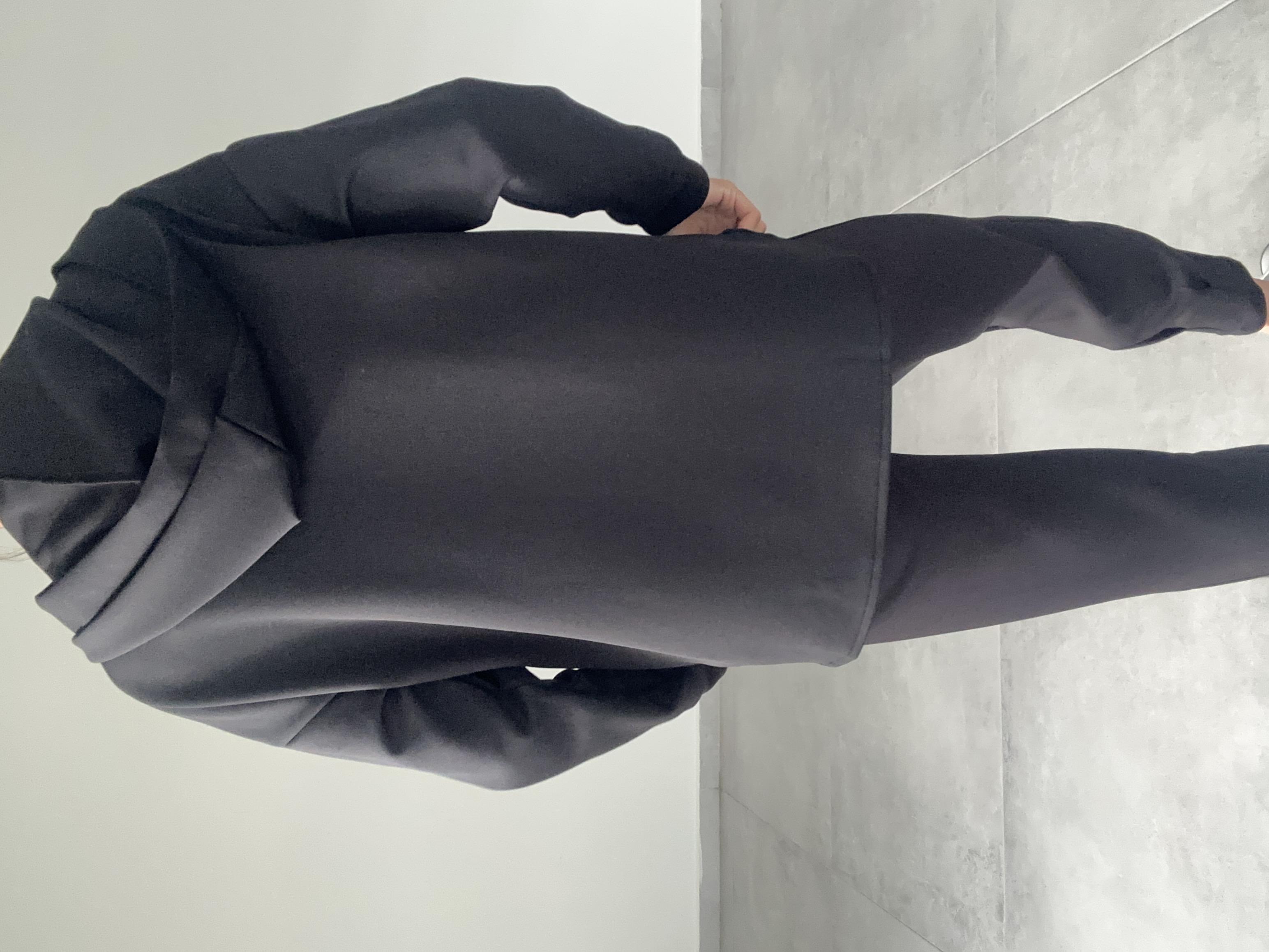 Siyah Scuba Sweatshirt