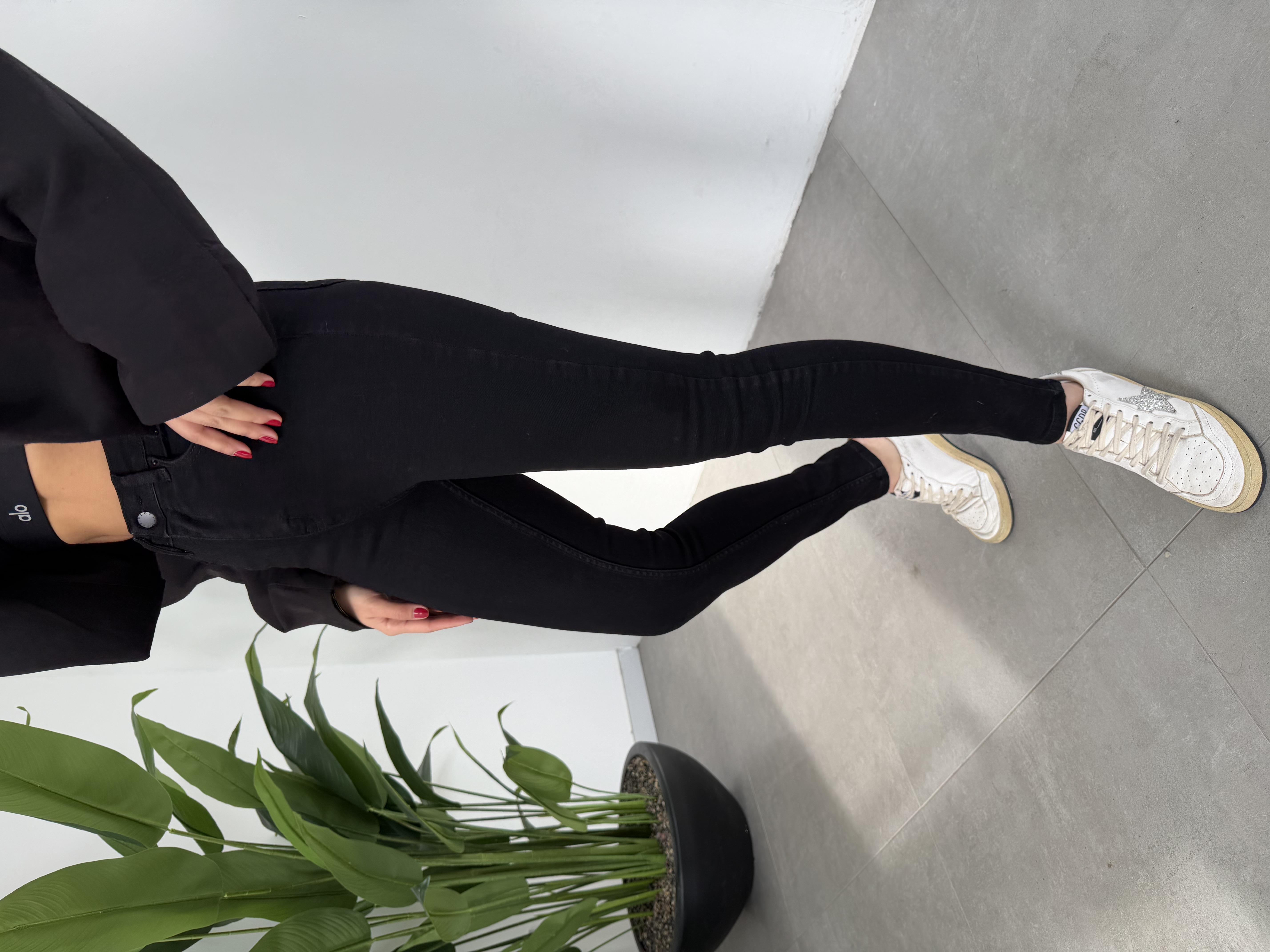 Siyah Skinny Jean