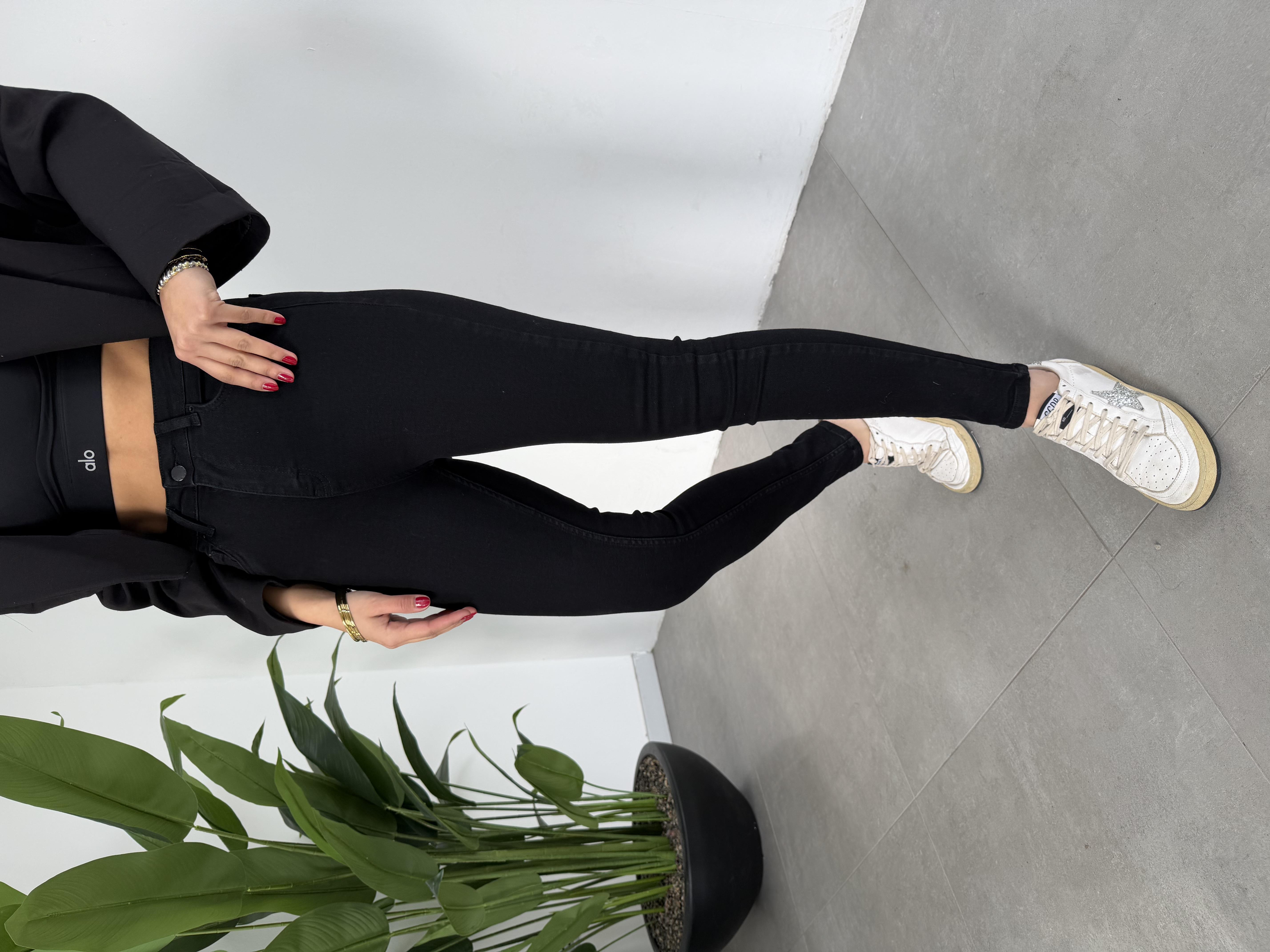 Siyah Skinny Jean