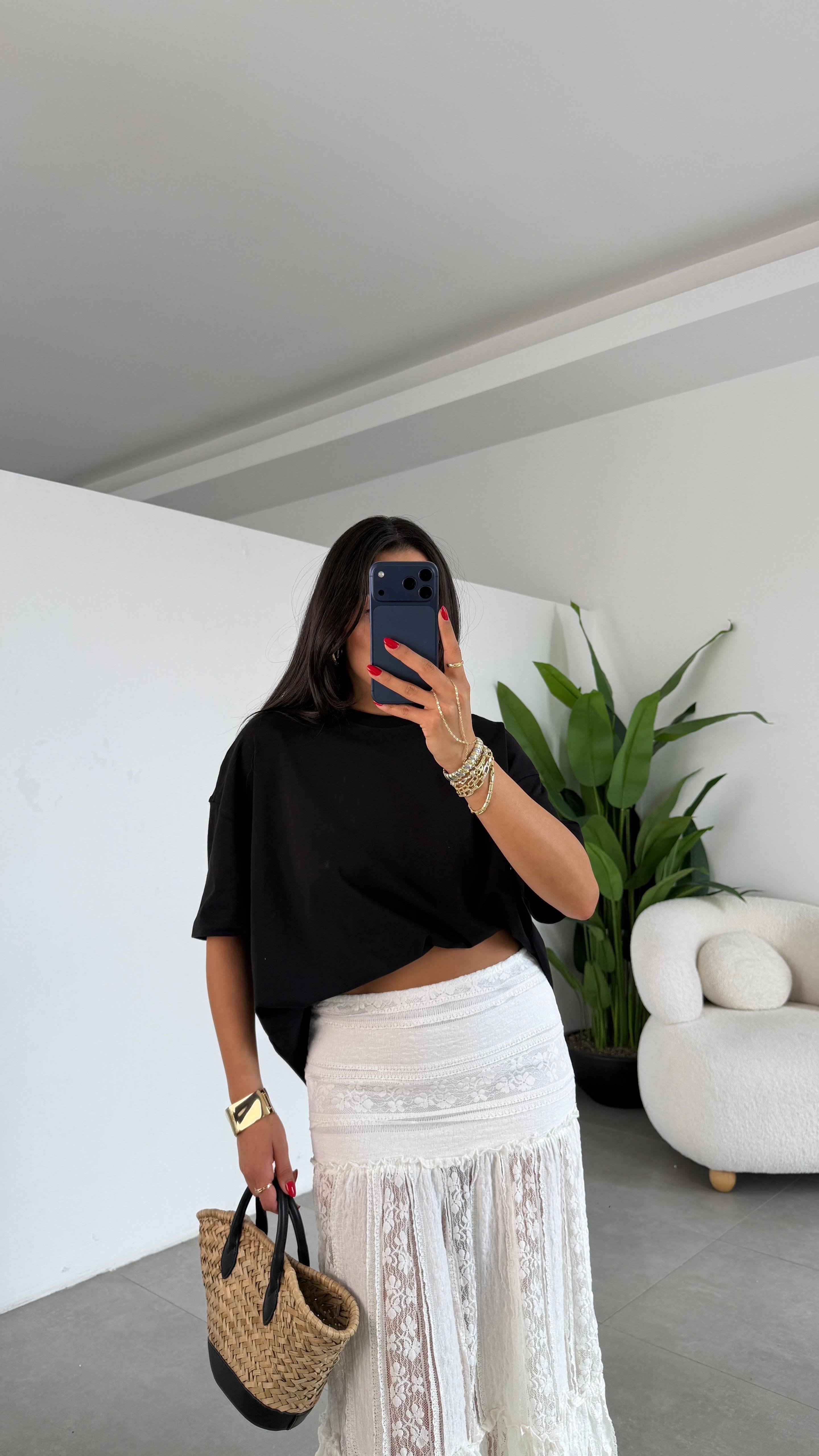 Siyah Zana Tshirt