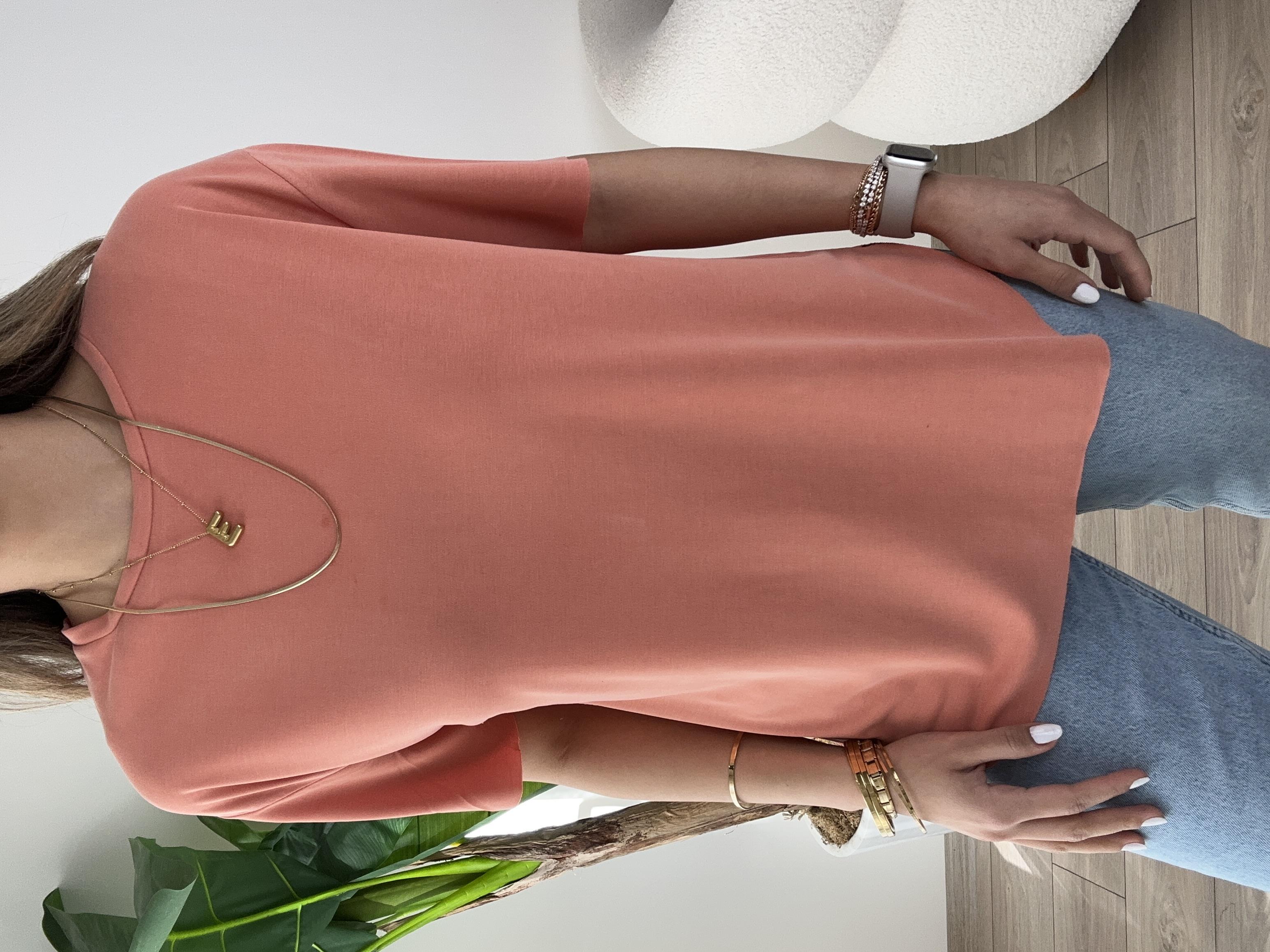 Somon Modal Kumaş Bisiklet Yaka Tişört