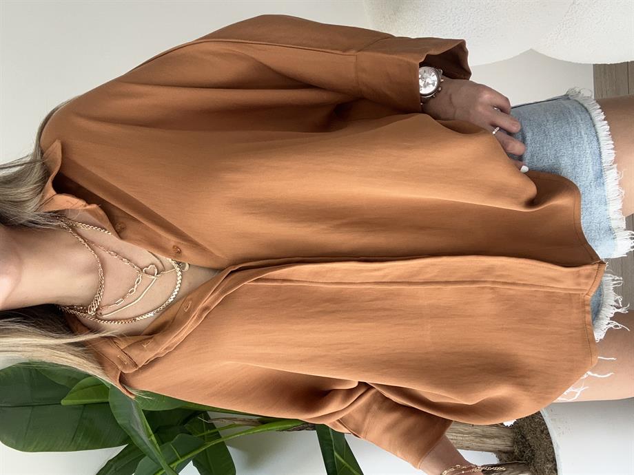 Taba Yarasa Kol Gömlek