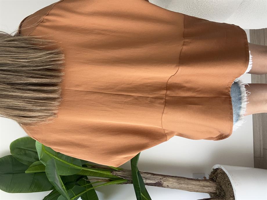 Taba Yarasa Kol Gömlek