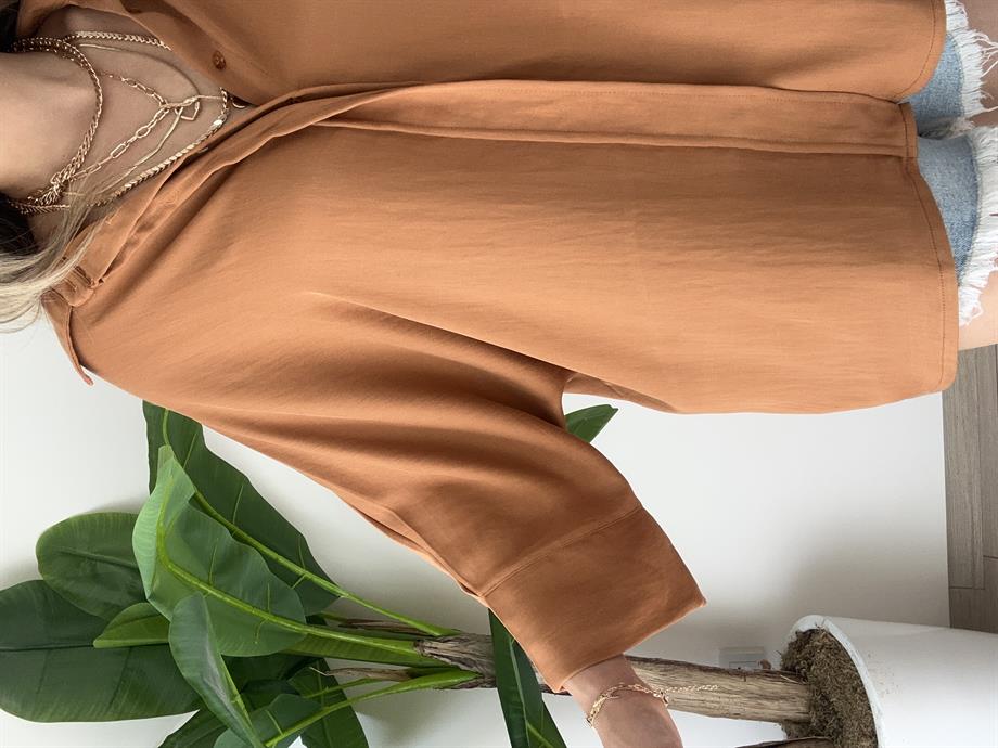 Taba Yarasa Kol Gömlek