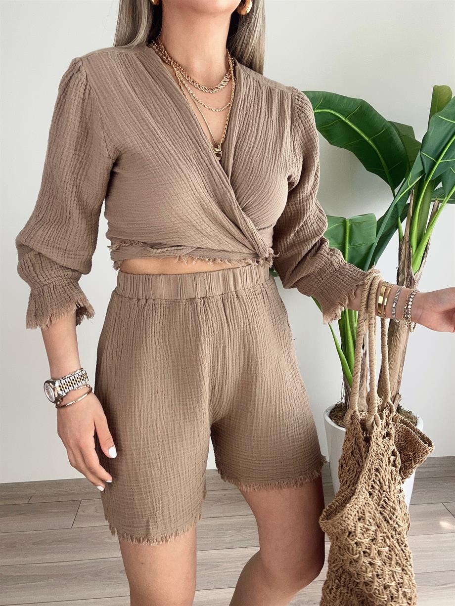 Taka Camel Şort