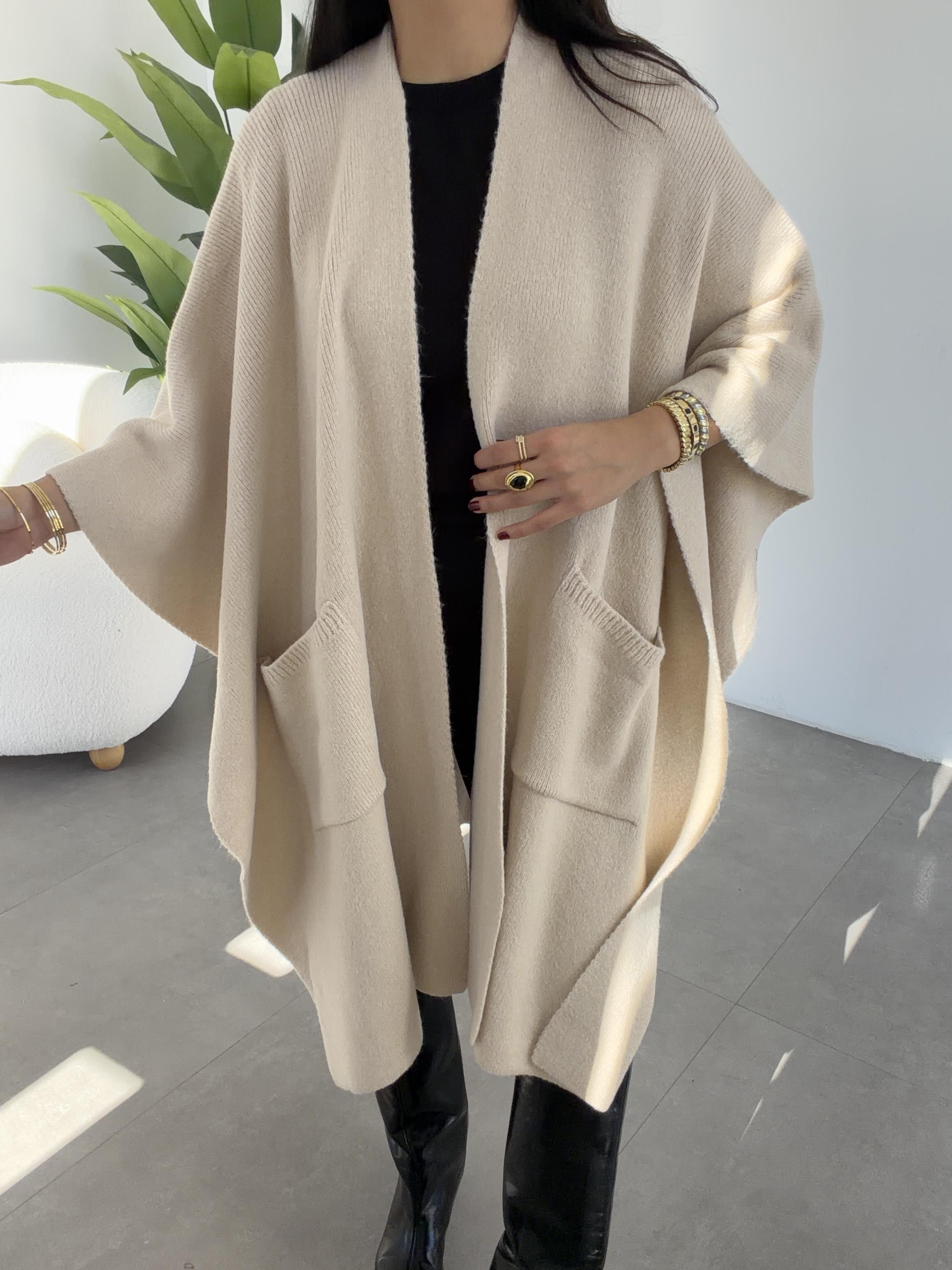 Taş Cepli Triko Panço