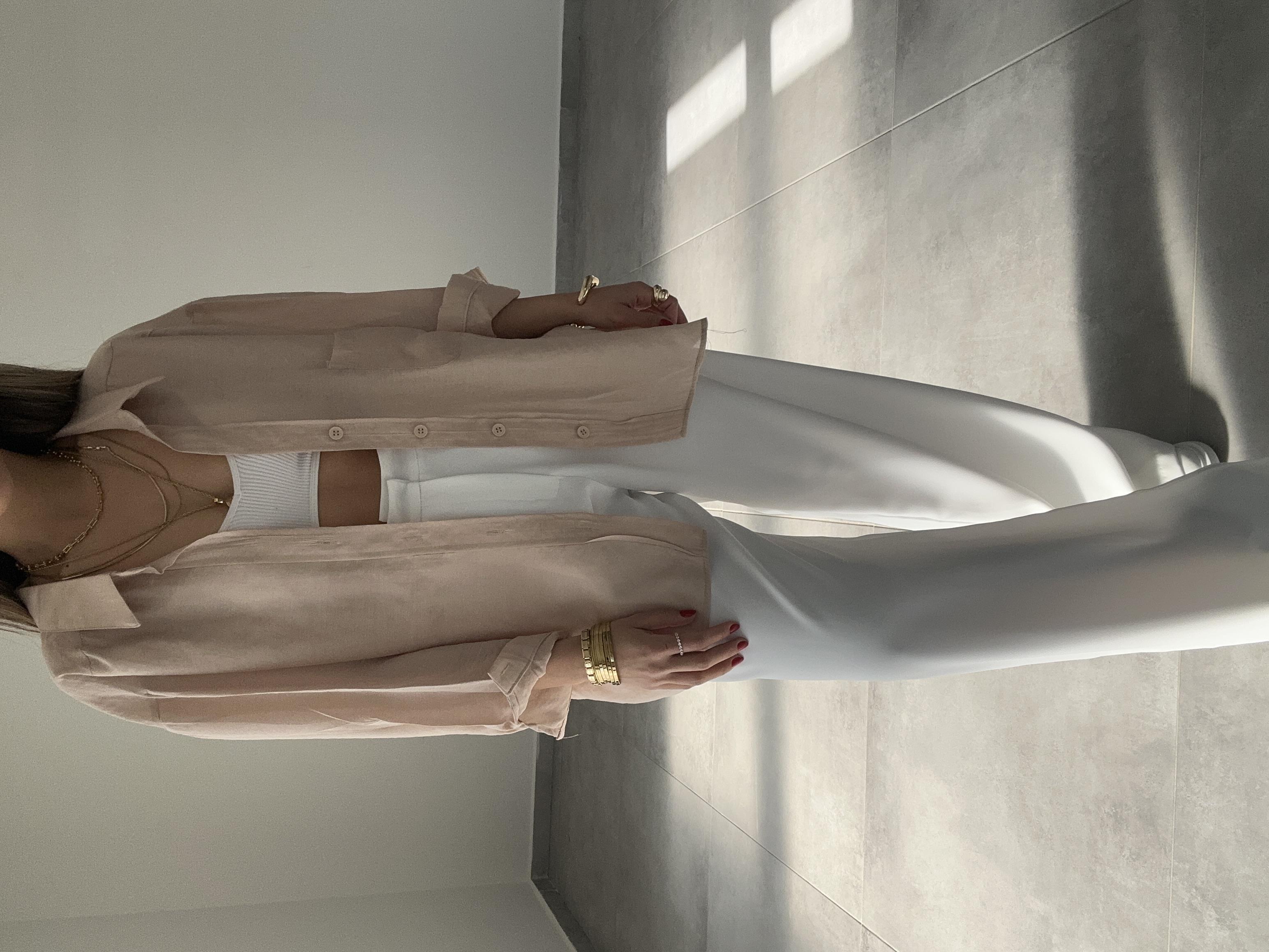 Taş Düşük Omuz Gömlek