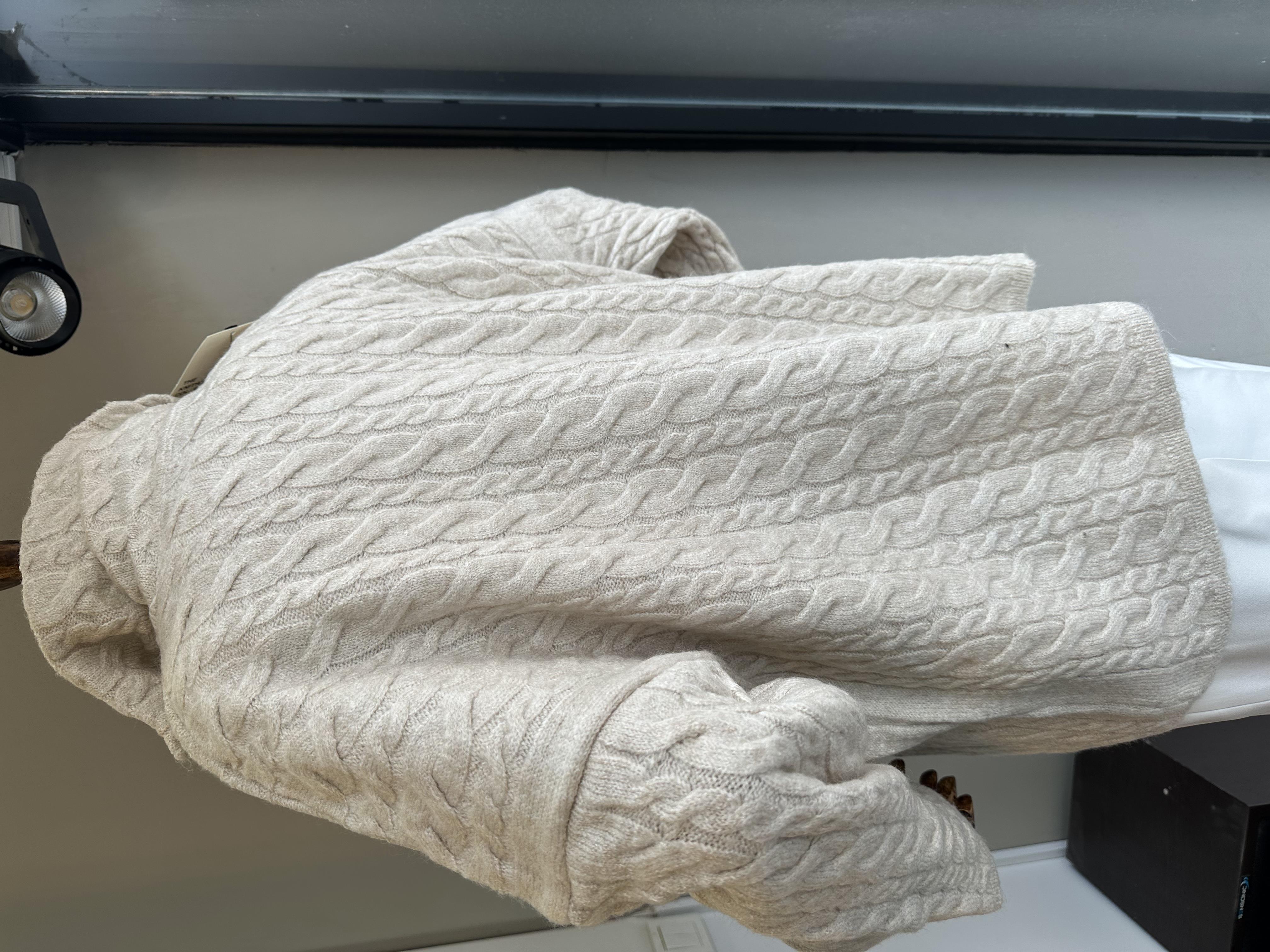 Taş Fermuarlı Triko Kazak