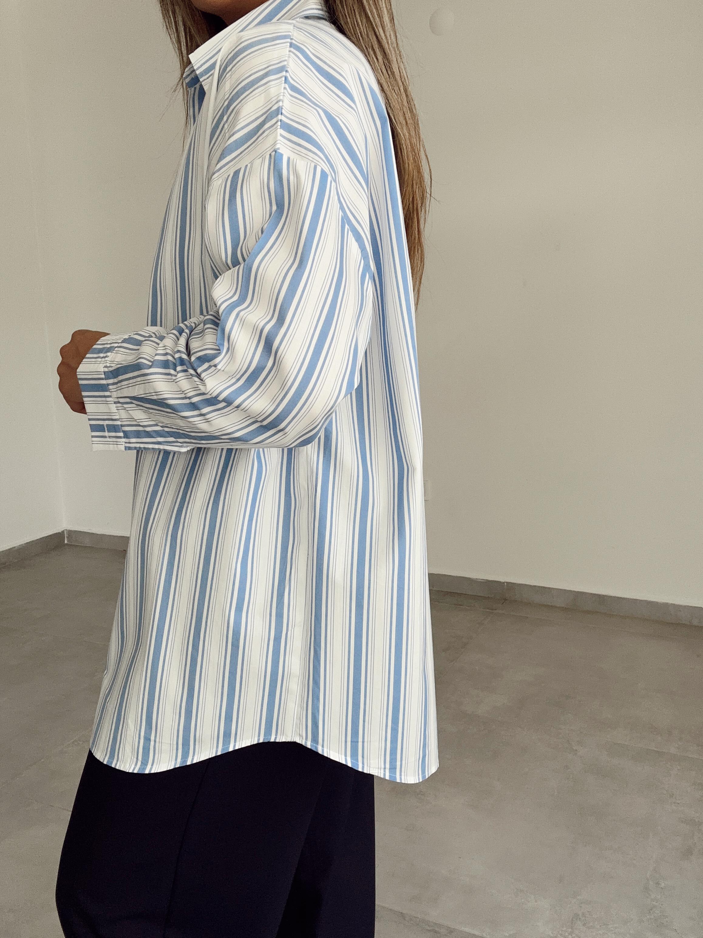 Velena Çizgili Gömlek