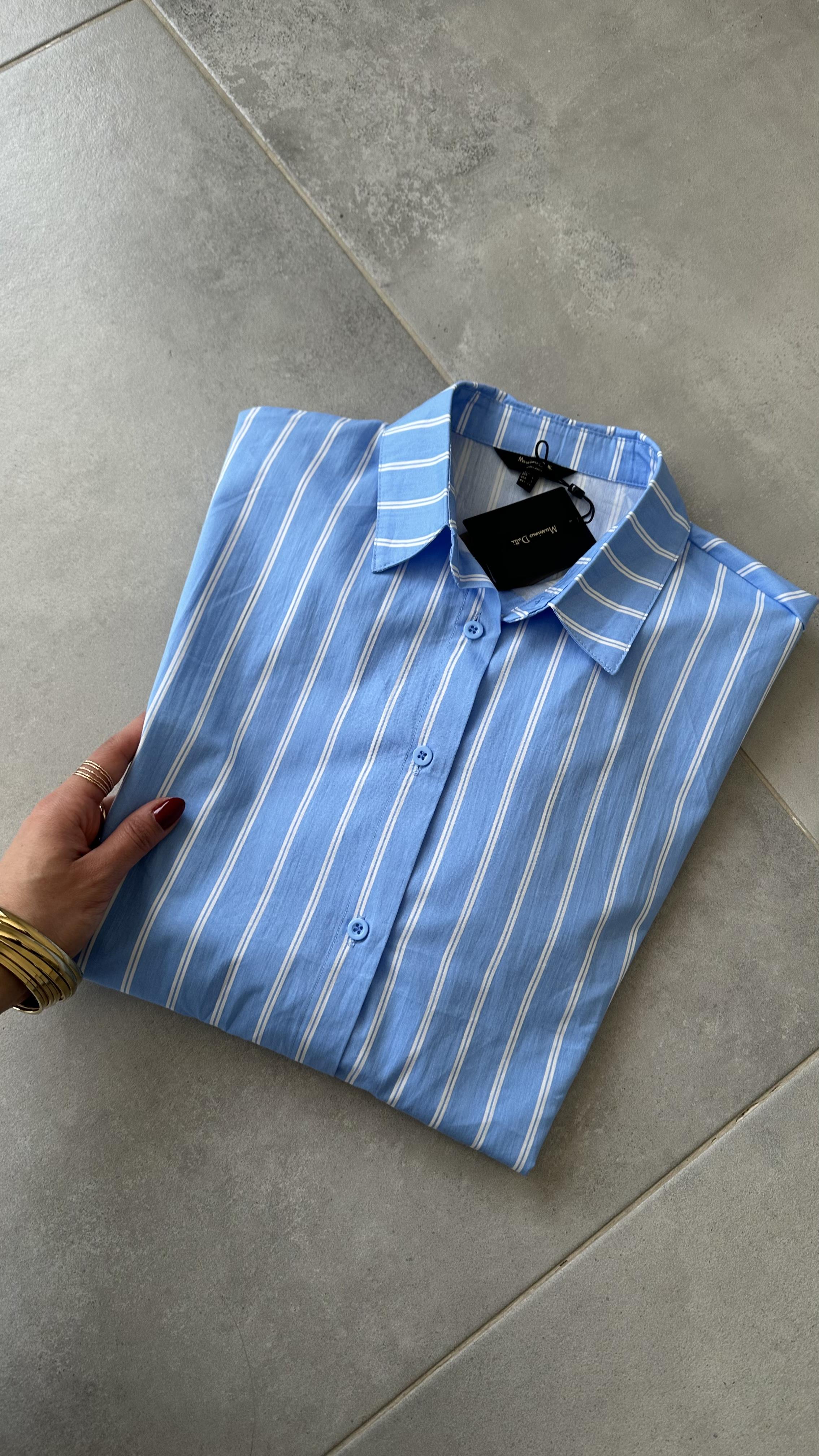 Vina Çizgili Gömlek