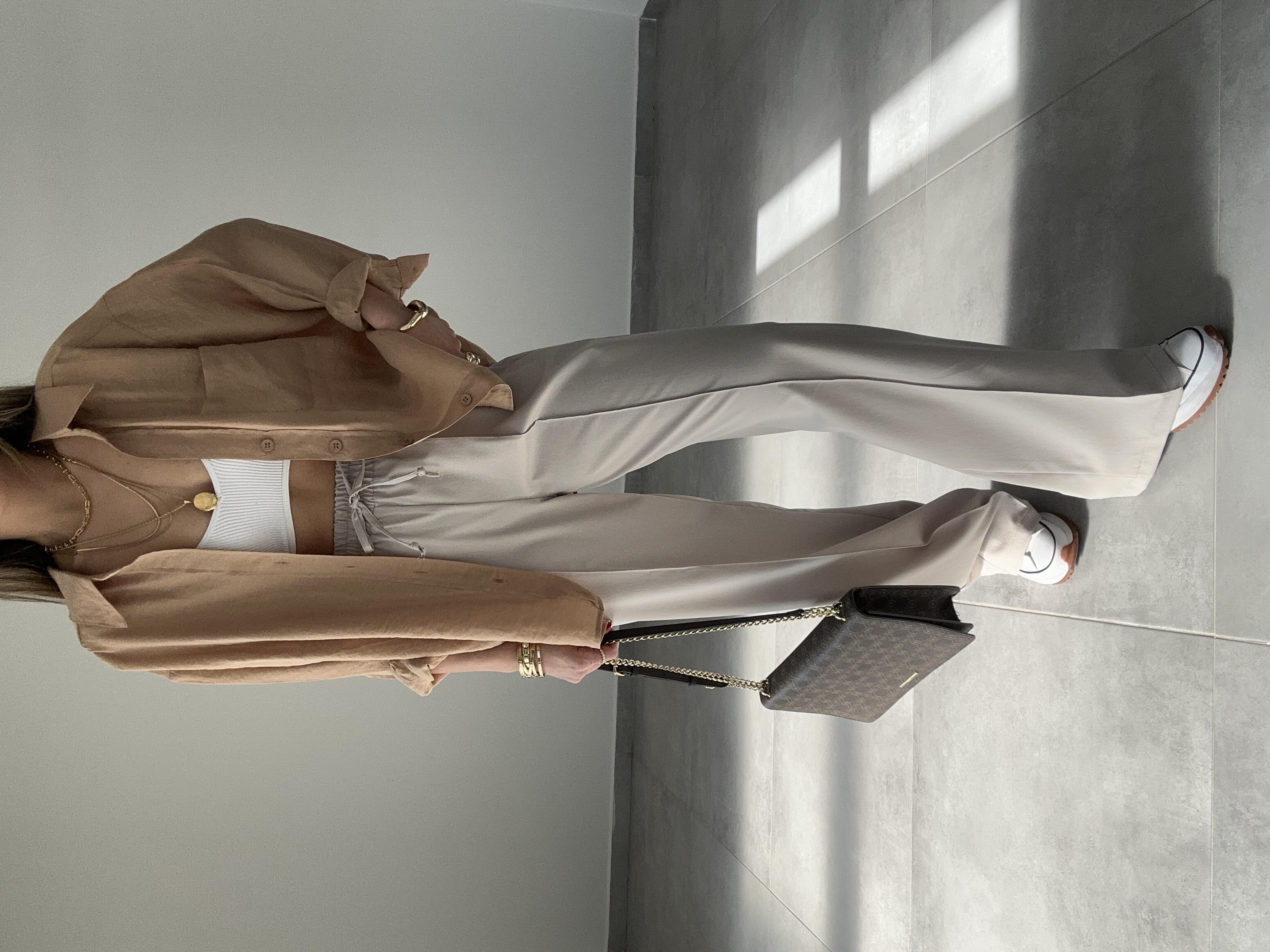 Vizon  Düşük Omuz Gömlek