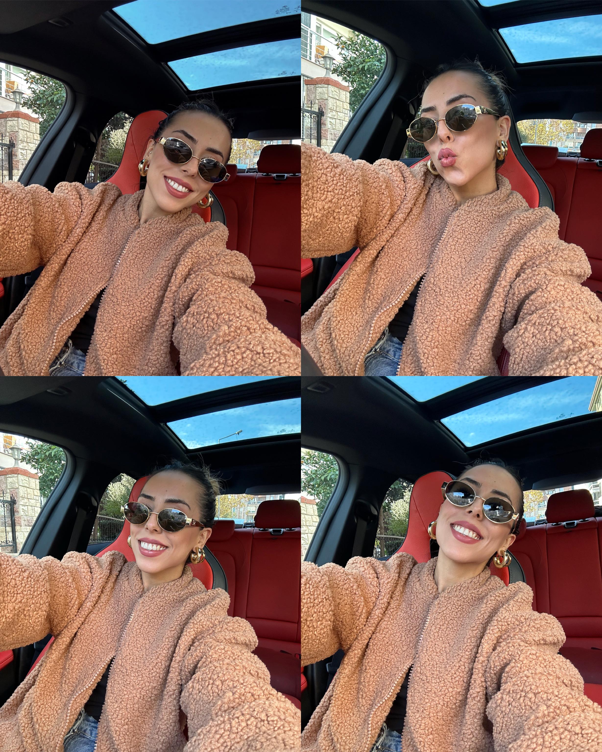 Vizon Kıvırcık Bomber Ceket