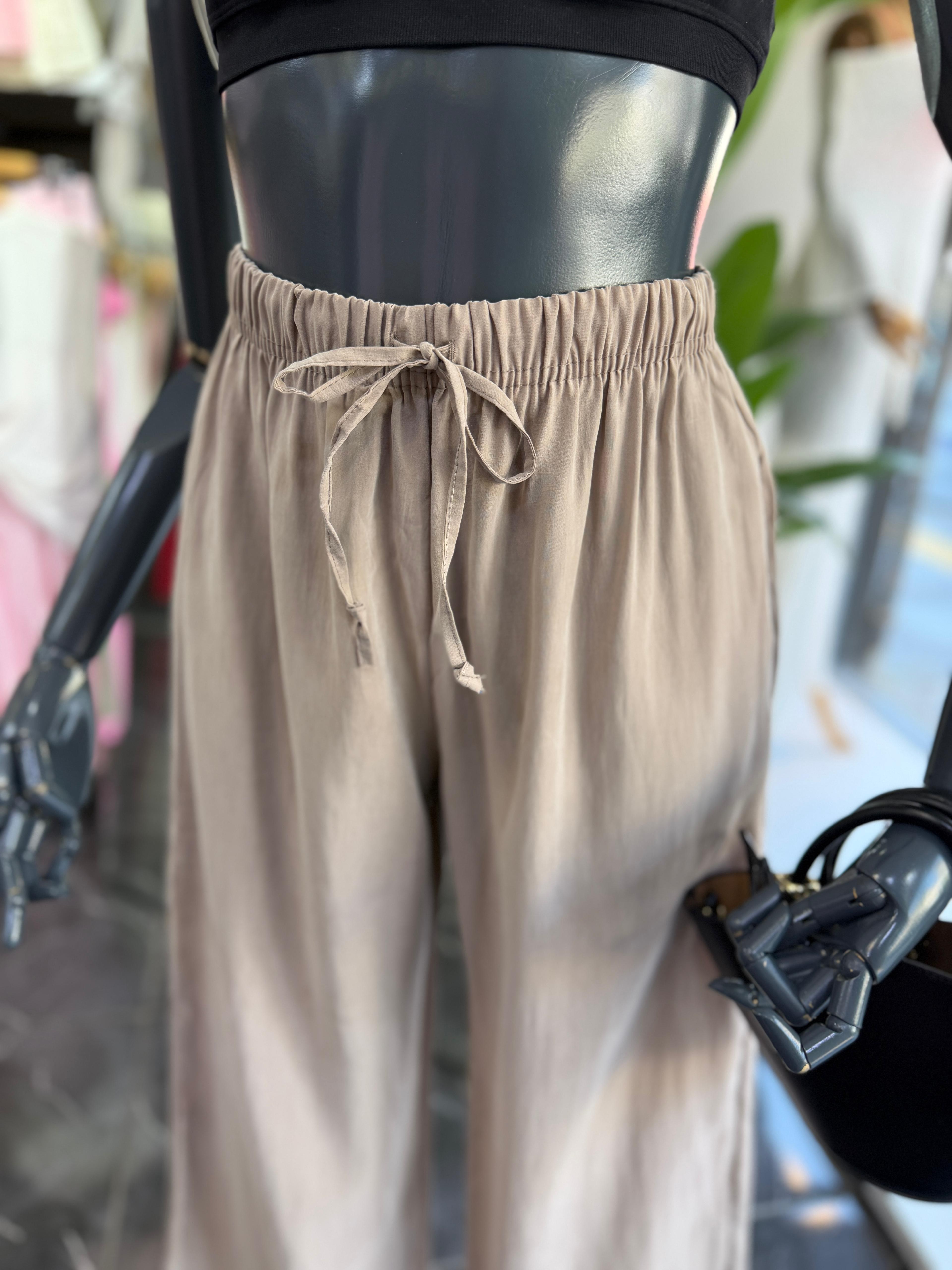 Vizon Tencel Cupra Pantolon