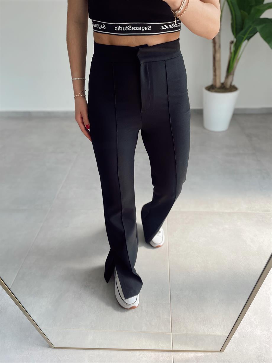 Yanı Yırtmaçlı İspanyol Pantolon