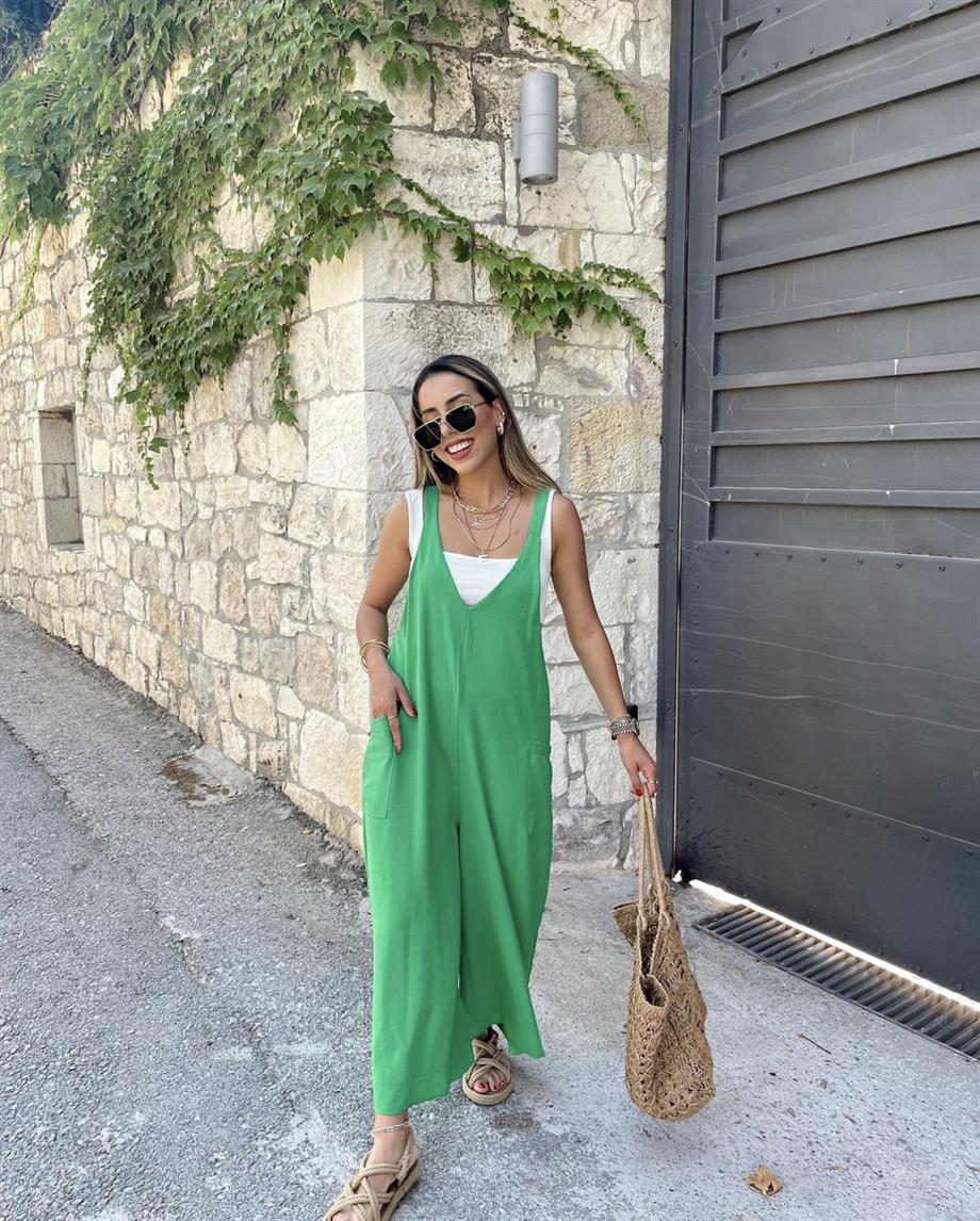 Yeşil Salopet Tulum