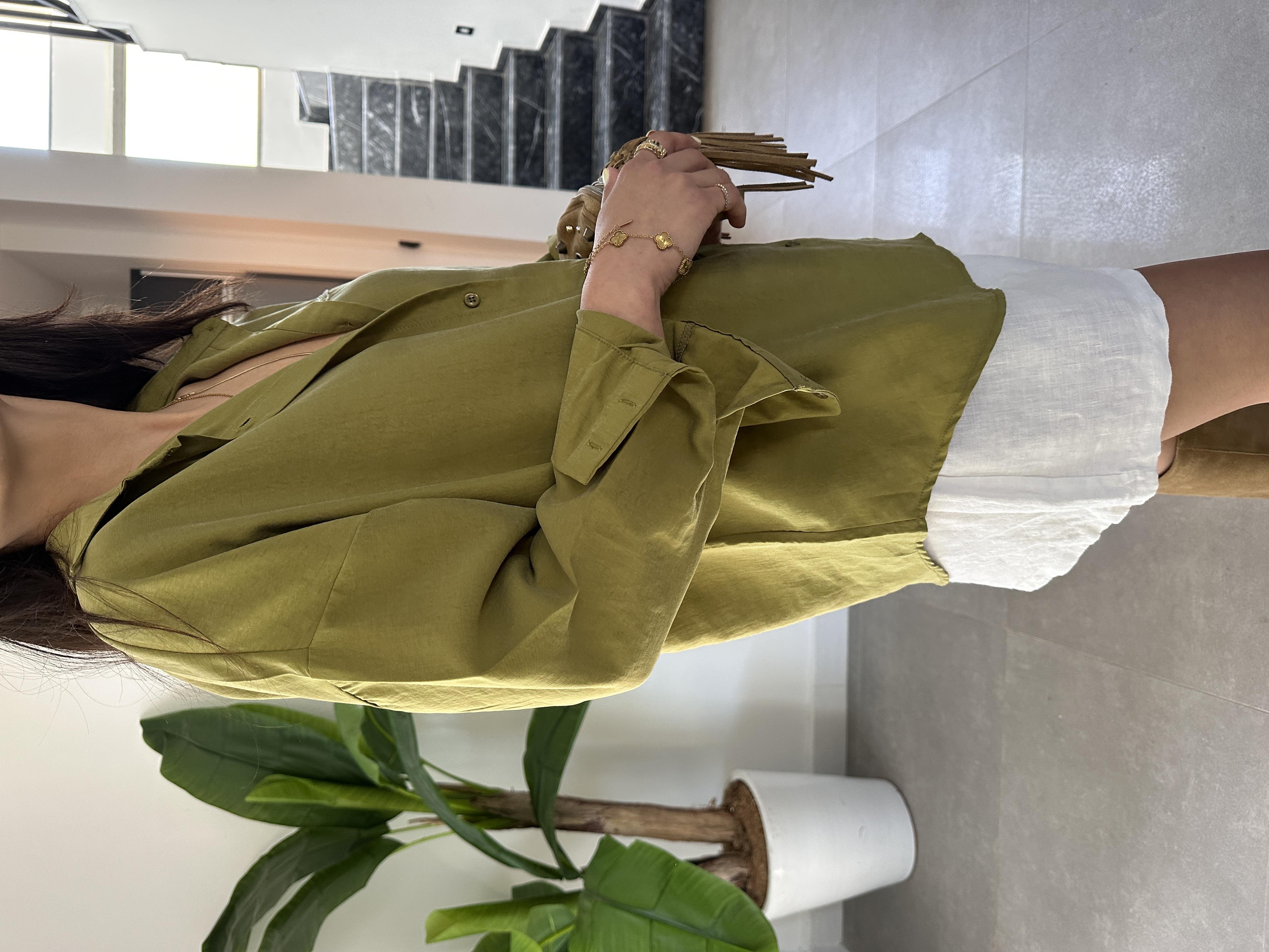 Yeşil Tensel Gömlek