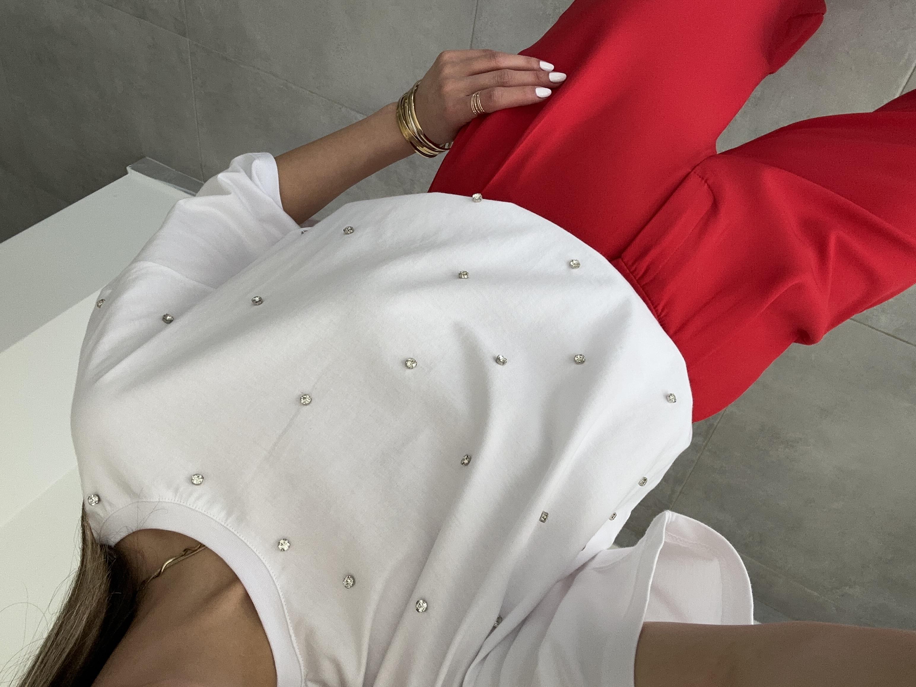 Zra Taşlı Tişört