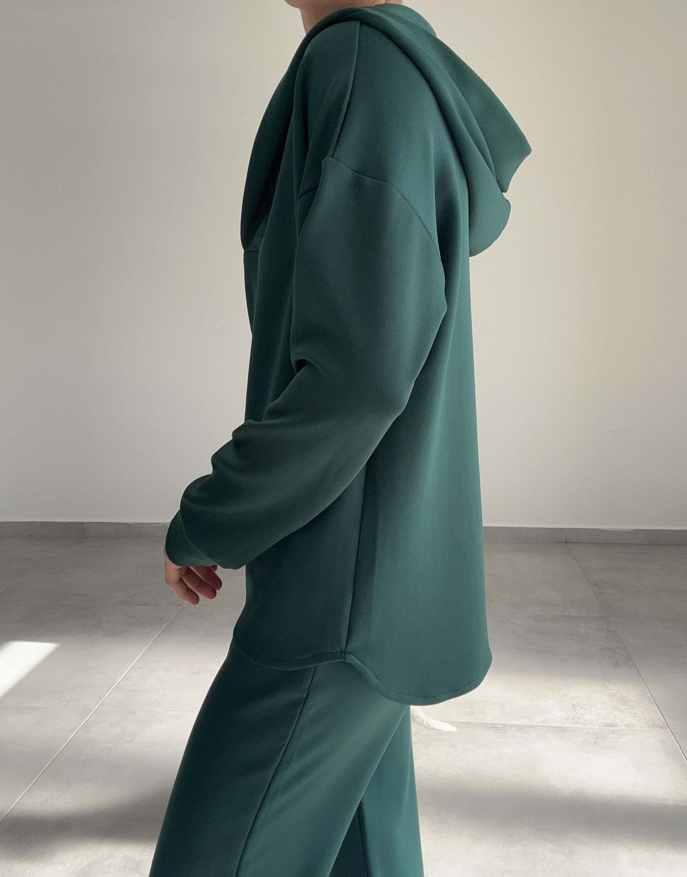 Zümrüt Scuba Sweatshirt