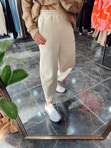 Açık Bej Şalvar Eşofman