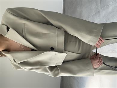 Açık Haki Kısa Ceket