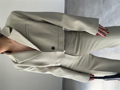 Açık Haki Kısa Ceket