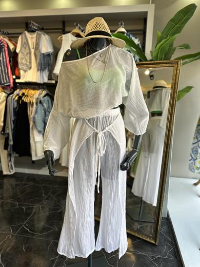 Anatolia Beyaz Pantolon