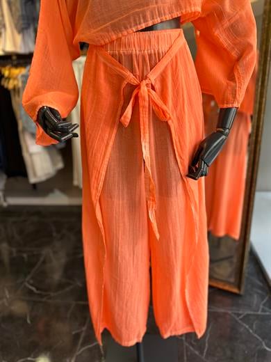 Anatolia Neon Turuncu Pantolon