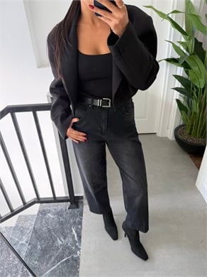 Antrasit Baggy Jean