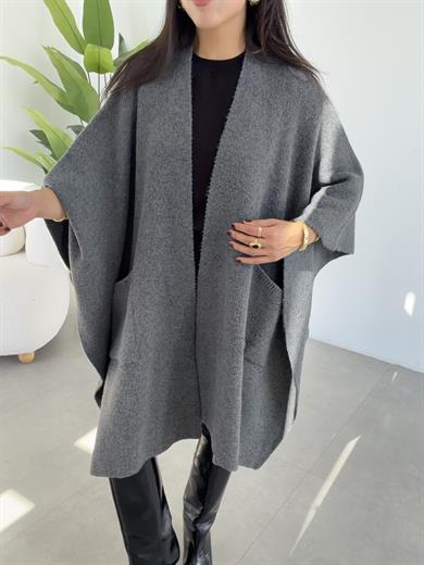 Antrasit Cepli Triko Panço