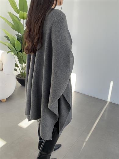 Antrasit Cepli Triko Panço