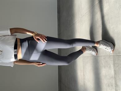 Antrasit İçi Şardonlu Toparlayıcı Fitlli Tayt