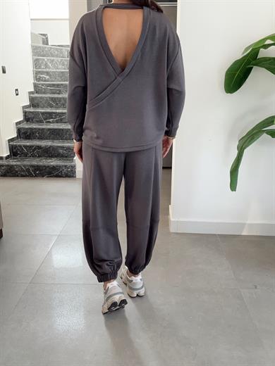 Antarsit Modal Kumaş Sırt Detaylı Takım