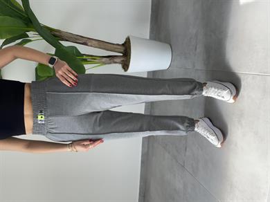 Antrasit Paça Lastilki Esofman Altı