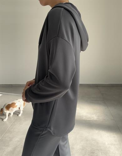 Antrasit Scuba Sweatshirt