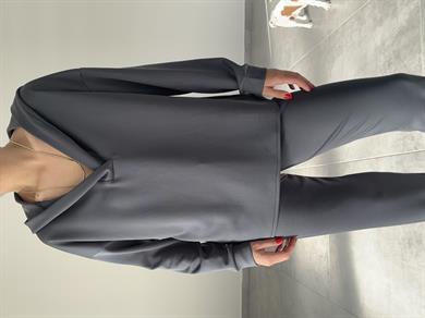 Antrasit Scuba Sweatshirt