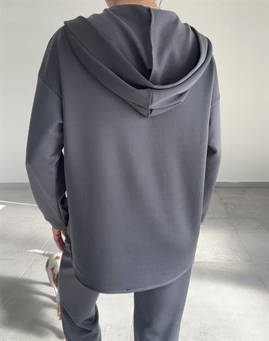 Antrasit Scuba Sweatshirt