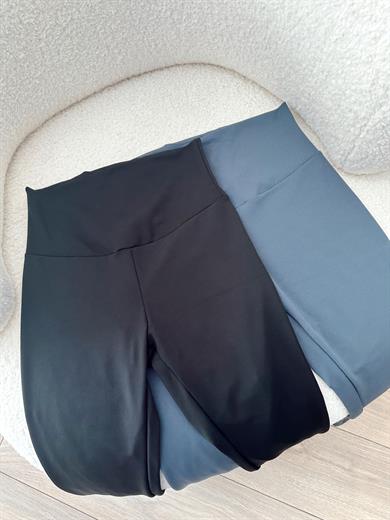 Antrasit Yüksek Bel Fit Tayt