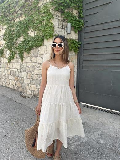 Askılı Fisto Elbise