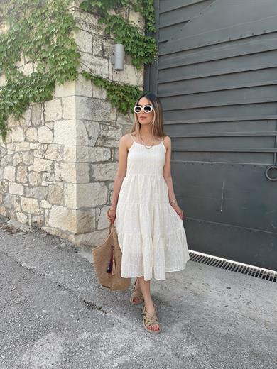 Askılı Fisto Elbise