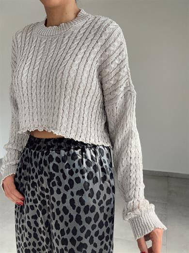 Bej Simli Kısa Kazak