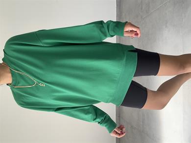 Benetton Rezerve Yanları Yırtmaç Detaylı Sweat