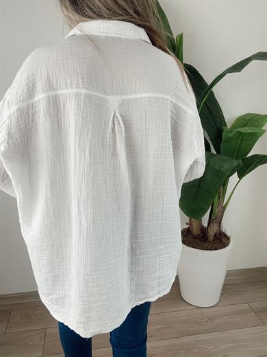 Beyaz Müslin Gömlek