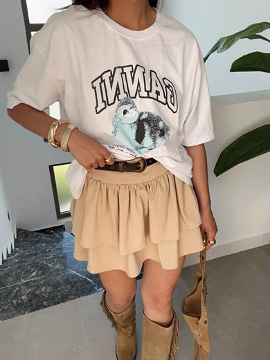 Beyaz Ördek Baskılı Tişört