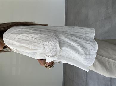 Beyaz Oversize Gömlek