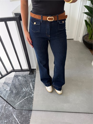 Blue Flare Kemerli Jean