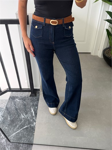 Blue Flare Kemerli Jean